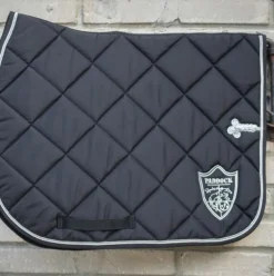 Paddock Sports - Tapis de selle prems écusson noir