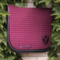 Paddock Sports - Tapis de dressage Americain prune