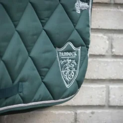 Paddock Sports - Tapis de dressage prems écusson vert