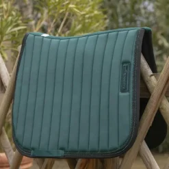 Paddock Sports - Tapis de selle Verticali vert foncé/ noir