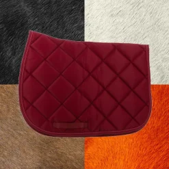 Paddock Sports - Tapis de selle prems prune