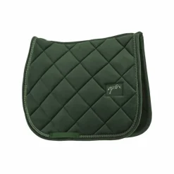 Pénélope - Tapis de selle New Strass vert foncé