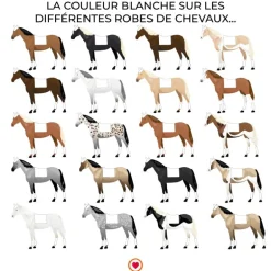 Privilège Equitation - Tapis de selle Daytona blanc/rouge