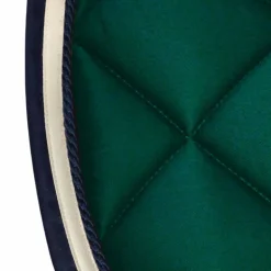 Privilège Equitation - Tapis de selle Del Mar vert forêt/marine