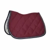 Privilège Equitation - Tapis de selle Palm Beach bordeaux/gris/marine