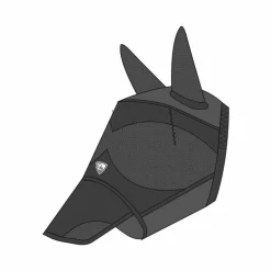 Pro Series - Masque anti-mouches et UV Visor noir