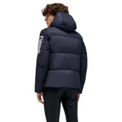 RG Italy - Doudoune manches longues homme Hooded Puffer marine