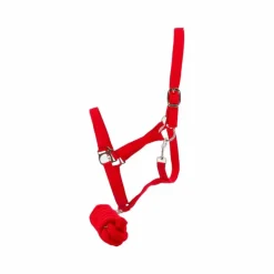 Riding World - Licol et longe Club Rouge