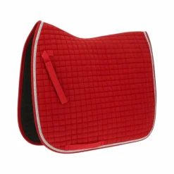 Riding World - Tapis de dressage Girly rouge