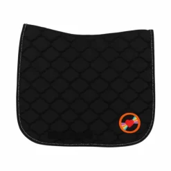 Riding World - Tapis de dressage édition anniversaire Rope noir logo OHLALA