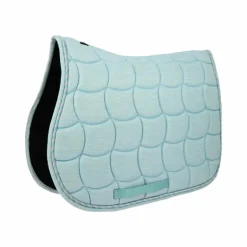 Riding World - Tapis de selle Sunshine bleu ciel