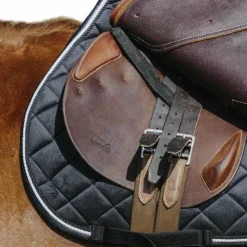 Riding World - Tapis de selle Velours noir