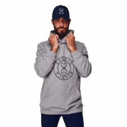 Sabbia Bianca - Sweat à capuche homme Nino gris