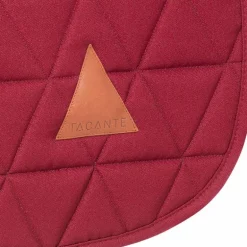 Tacante - Tapis de selle Excel-Anse mixte bordeaux