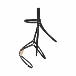 TdeT -  Bridon avec rênes Sisley muserolle croisée noir