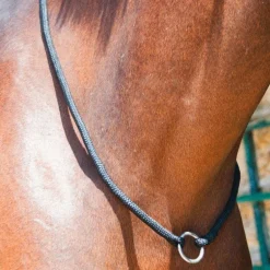 TdeT - Cordelette en corde avec anneau noir