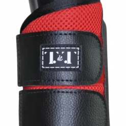 TdeT - Guêtres Mesh & Néoprène rouge x2