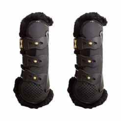 TdeT - Guêtres proteck' compet doublure mouton noir/noir x2