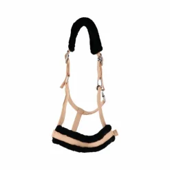 TdeT - Licol en nylon et mouton pêche/ noir