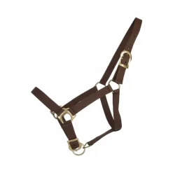 TdeT - Licol synthétique marron foncé