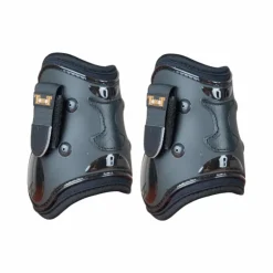 TdeT - Protèges boulet coque et cuir noir