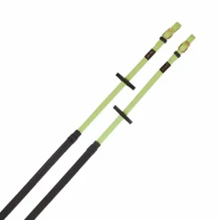 TdeT - Rênes Biotack® caoutchouc vert tilleul