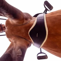 TdeT - Sangle anatomique en cuir mouton havane