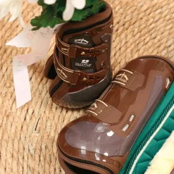 Veredus - Guêtres ouvertes Olympus Absolute marron x2