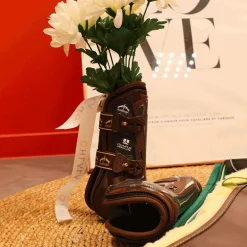 Veredus - Guêtres ouvertes Olympus Absolute marron x2