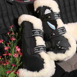 Veredus - Guêtres ouvertes Carbon Gel Vento Save The Sheep Noir x2