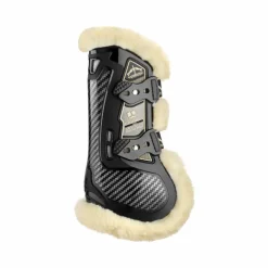 Veredus - Guêtres ouvertes antérieures Carbon Gel Absolute Save the Sheep noir