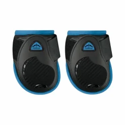 Veredus - Protège-boulets Jeunes Chevaux Vento personnalisé Color Edition Noir/ Bleu