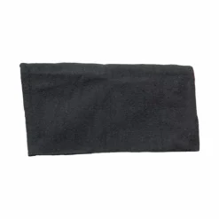 Westride - Tapis navajo coton/acrylique uni noir